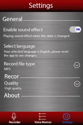 Voice Recorder android App screenshot 6